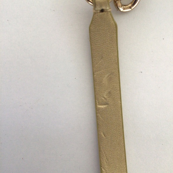 NAUTICA FAUX LEATHER AND GOLD CHAIN BELT MEDIUM LARGE - Picture 11 of 11